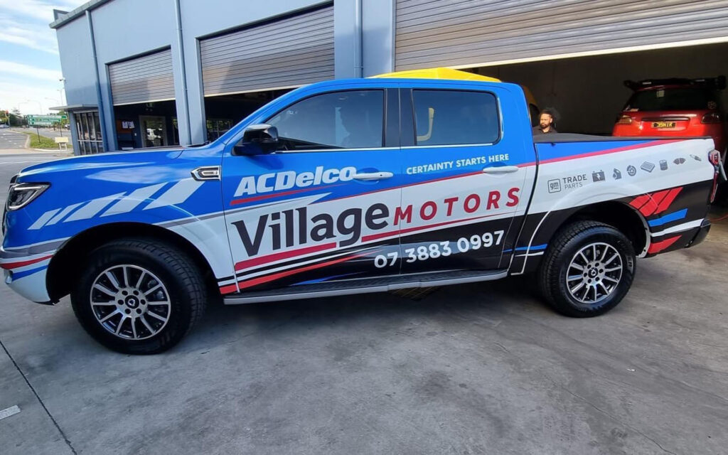UTE Signs & Wraps In Brisbane North Lakes Signs