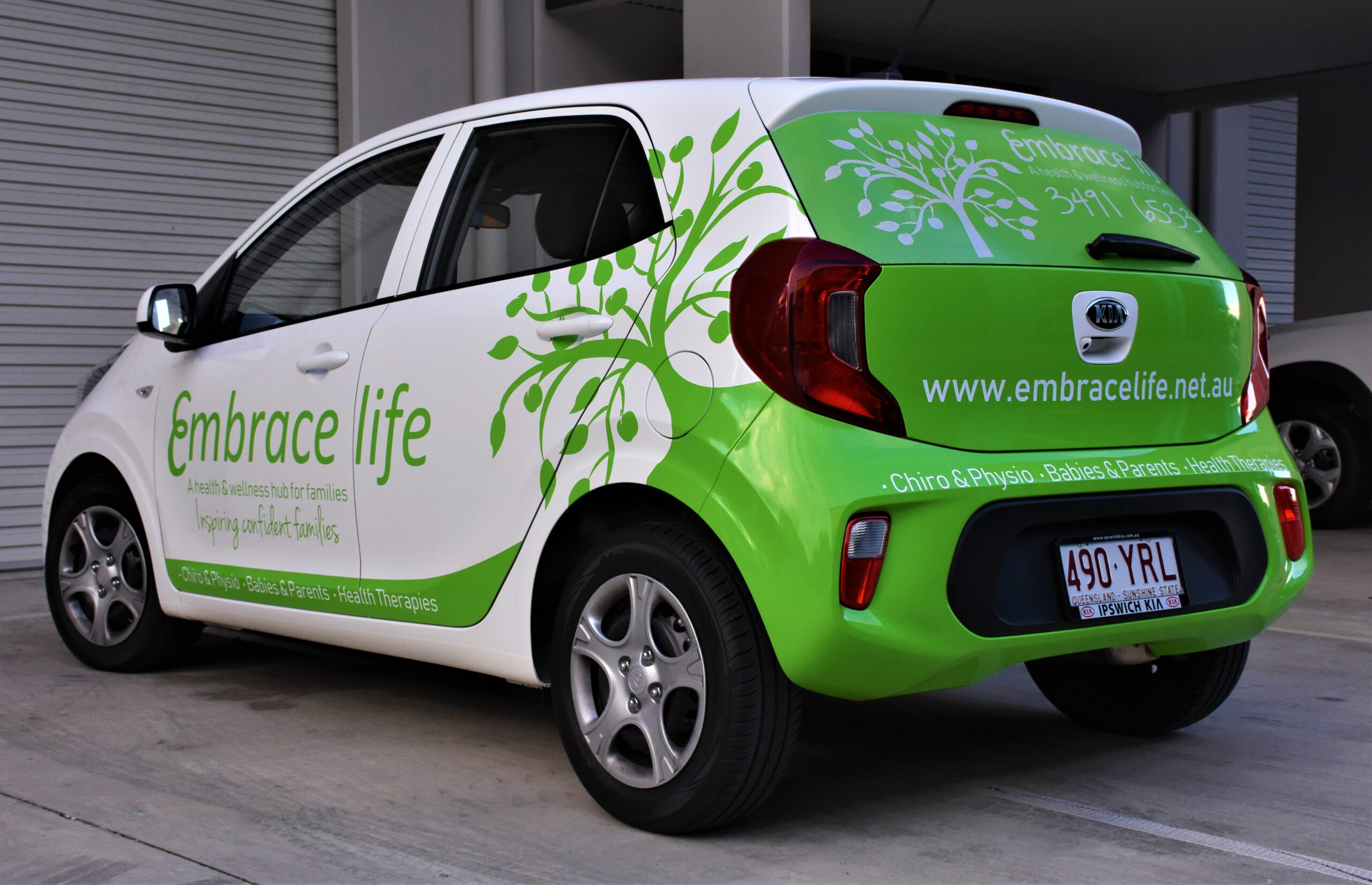 Embrace Life Car Wrap