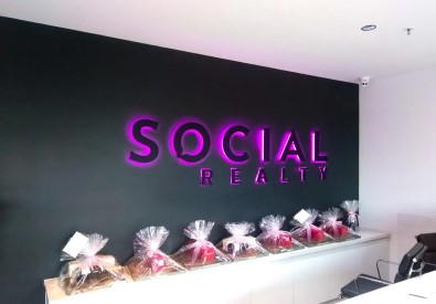 Socialrealtyilluminatedsigns