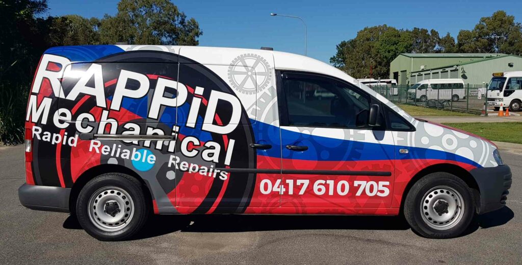 Holden Combo Vinyl Car Wrap North Lakes